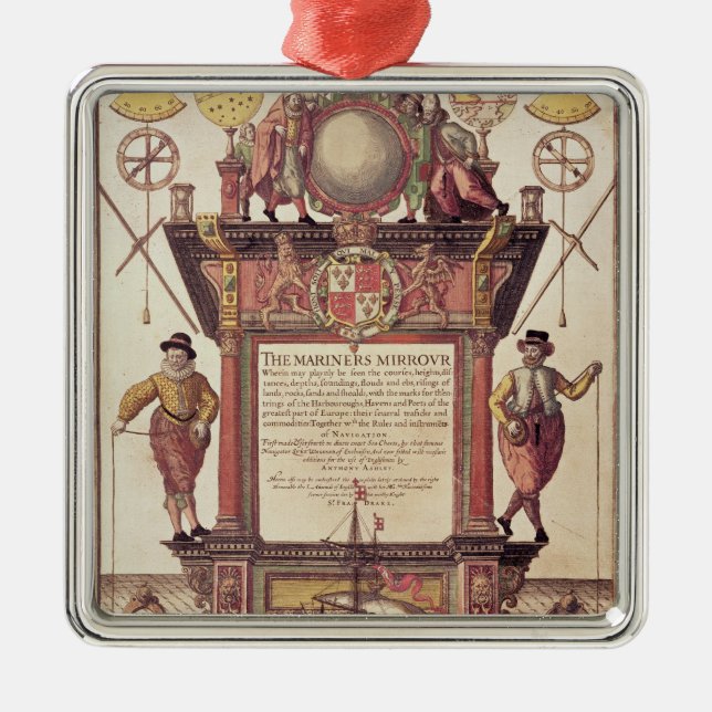 The Mariners Mirror, titlepage Metal Tree Decoration (Front)