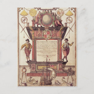 The Mariners Mirror, titlepage Postcard