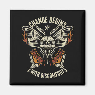 The Marisa Butterfly Skull Change Begin With Disco Magnet