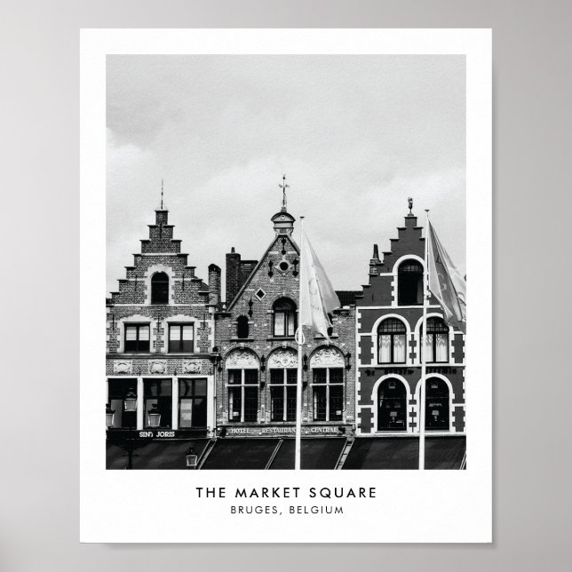 The Market Square, Bruges | Photography print (Front)