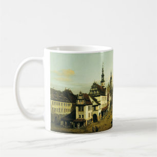 The Marketplace at Pirna by Bernardo Bellotto Coffee Mug