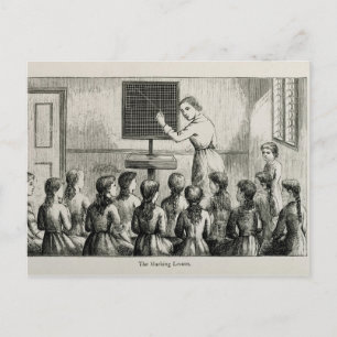 'The Marking Lesson', illustration from 'A Manual Postcard