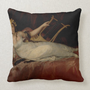 The Marquesa de Santa Cruz, 1805 (oil on canvas) Cushion