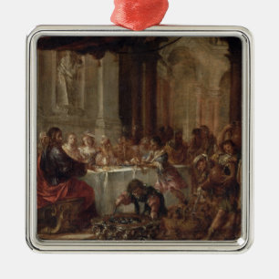 The Marriage at Cana, 1660 Metal Tree Decoration
