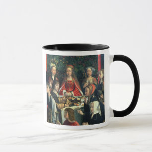The Marriage at Cana, detail of the bride and surr Mug