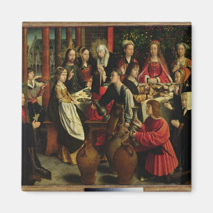 The Marriage Feast at Cana, c.1500-03 Magnet