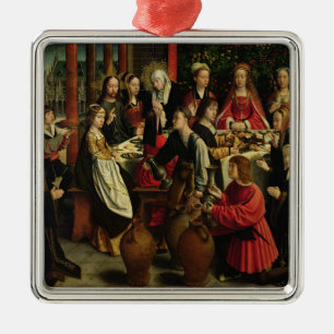 The Marriage Feast at Cana, c.1500-03 Metal Ornament