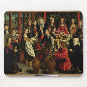 The Marriage Feast at Cana, c.1500-03 Mouse Pad
