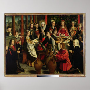 The Marriage Feast at Cana, c.1500-03 Poster