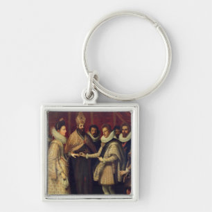 The Marriage of Catherine de Medici Key Ring