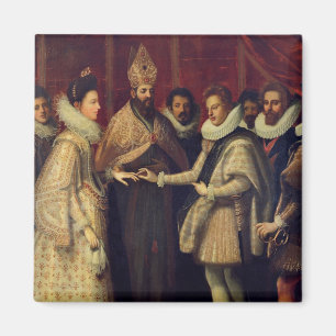 The Marriage of Catherine de Medici Magnet