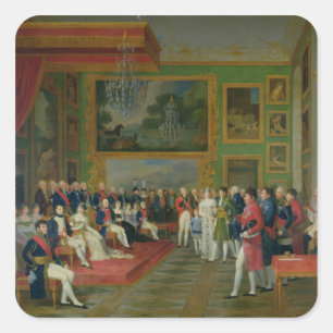 The Marriage of Eugene de Beauharnais Square Sticker