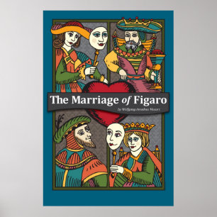 The Marriage of Figaro, Opera Poster