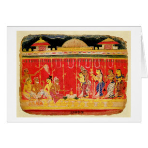 The Marriage of Krishna's Parents, from a disperse