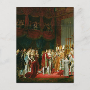 The Marriage of Napoleon I and Marie Postcard