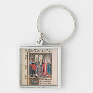 The Marriage of Philippe Auguste King of France Key Ring