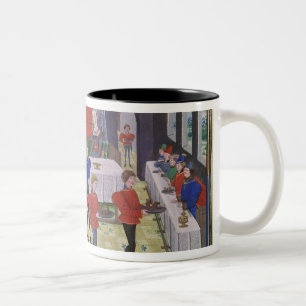 The Marriage of Renaud of Montauban and Clarisse Two-Tone Coffee Mug