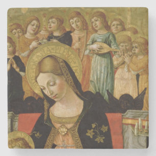 The Marriage of Saint Catherine of Siena Stone Coaster