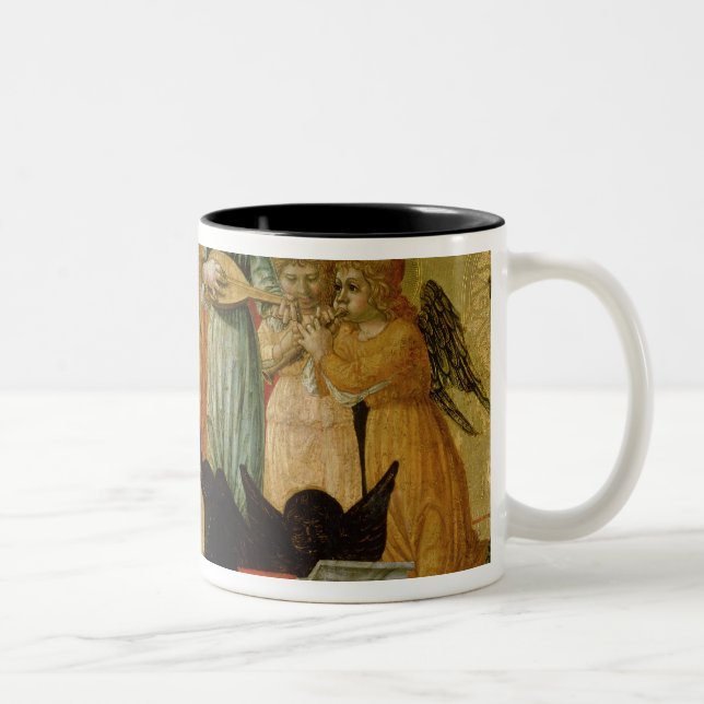 The Marriage of Saint Catherine of Siena Two-Tone Coffee Mug (Right)