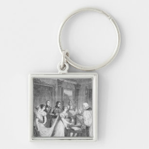 The Marriage of The Princess Charlotte of Key Ring