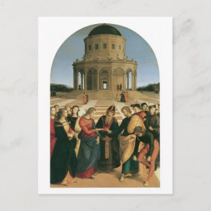 The Marriage of the Virgin - Raphael postcards