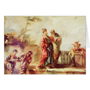 The Marriage of Tobias, detail from a series of pa