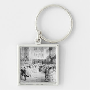 The Marriage of Victoria Key Ring