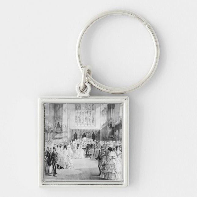 The Marriage of Victoria Key Ring (Front)