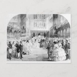 The Marriage of Victoria Postcard