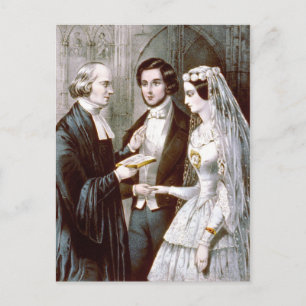 The Marriage - Vows Postcard