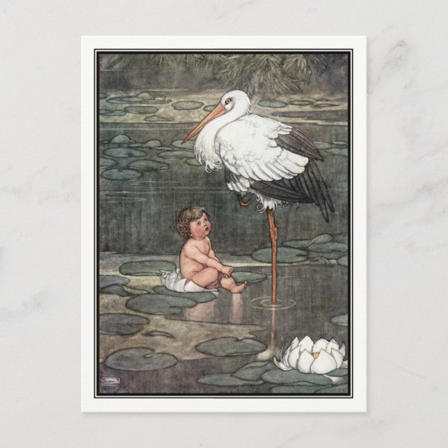 The Marsh King's Daughter by William Heath Robinso Postcard (Front)