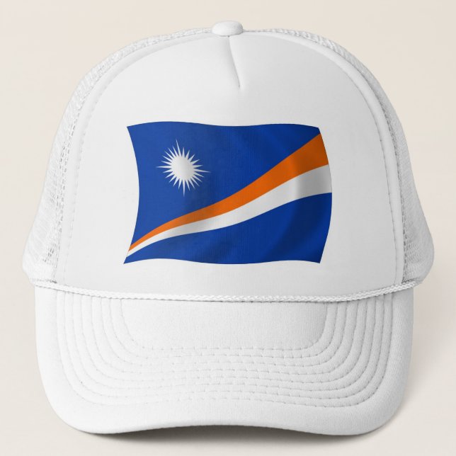 The Marshall Islands Flag Hat (Front)