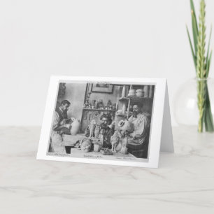 The Martin brothers in the studio at the Southall Card