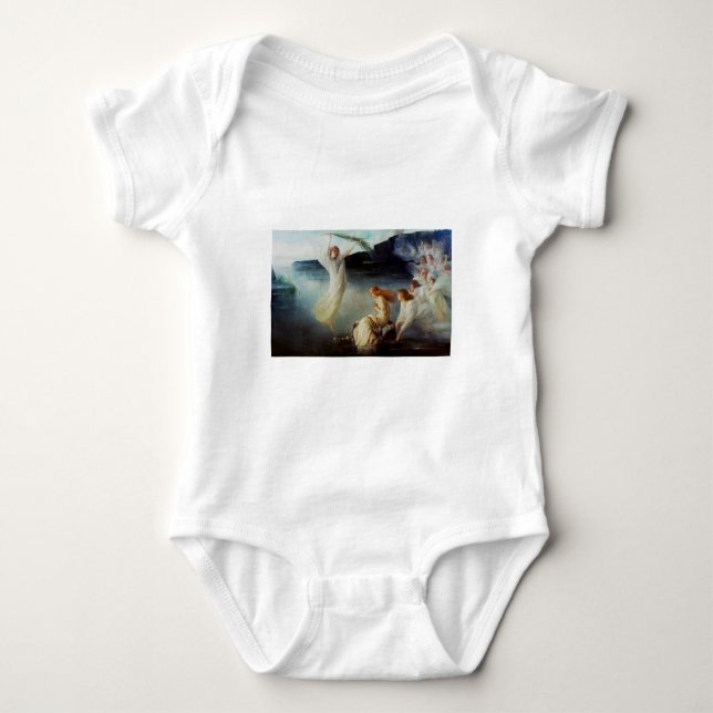The martyrdom of Saint Cristina Baby Bodysuit (Front)