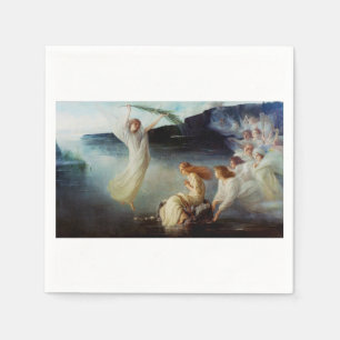 The martyrdom of Saint Cristina Napkin