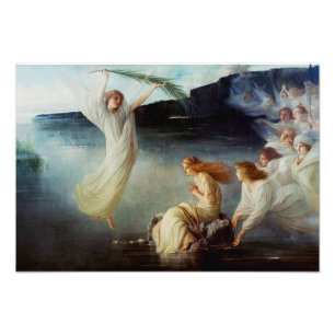 The martyrdom of Saint Cristina Photo Print