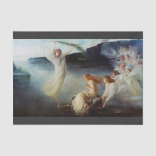 The martyrdom of Saint Cristina Tissue Paper