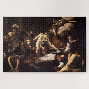 The Martyrdom of Saint Matthew by Caravaggio Jigsaw Puzzle