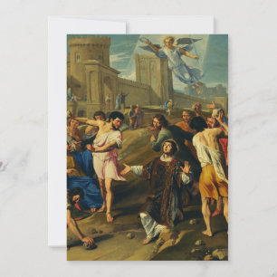 The Martyrdom of Saint Stephen Holiday Card