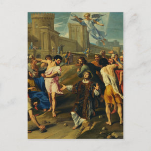 The Martyrdom of Saint Stephen Postcard