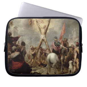 The Martyrdom of St. Andrew, 1675-82 (oil on canva Laptop Sleeve