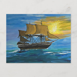 The Mary Celeste Postcard