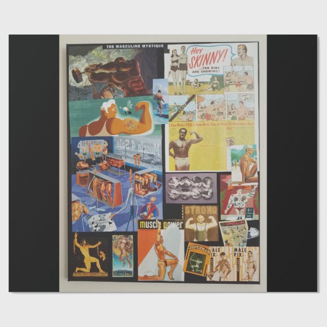 The Masculine Mystique Wrapping Paper (Flat)