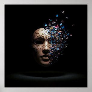 The Masks We Wear Poster