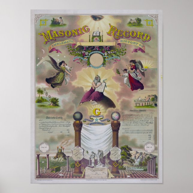 The Masonic Record Poster (Front)