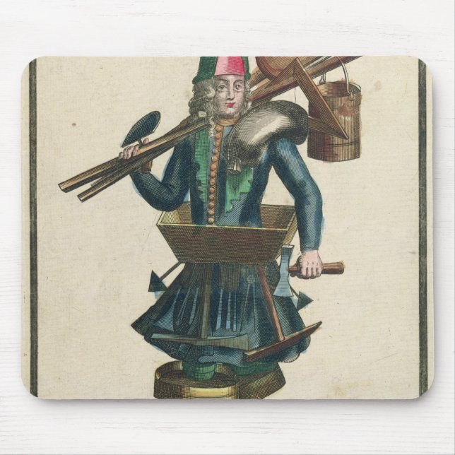 The Mason's Costume Mouse Pad (Front)