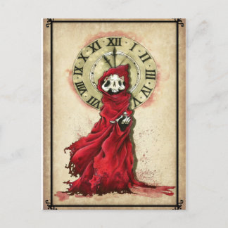 The Masque of the Red Death, Edgar Allan Poe Postcard