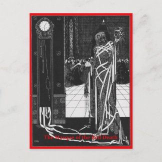 The Masque of the Red Death Postcard