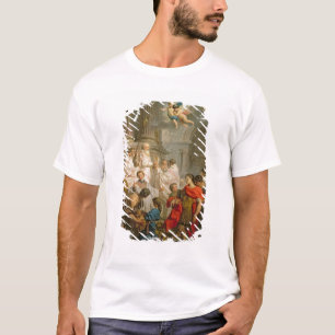 The Mass of St. Basil (oil on canvas) T-Shirt
