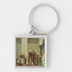 The Mass of St. Martin of Tours, 1654 Key Ring